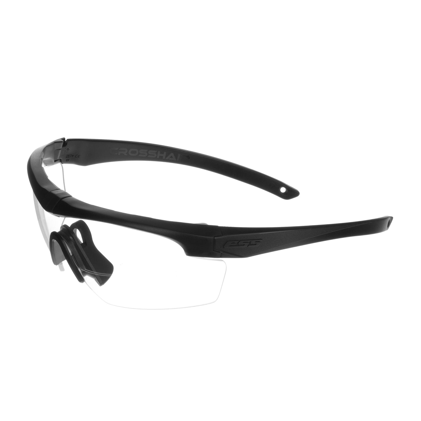 Okulary taktyczne ESS Crosshair 2x Clear/Smoke Gray