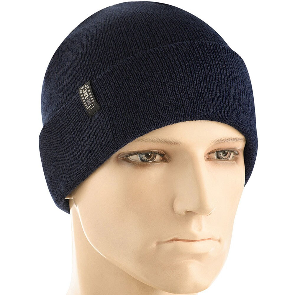 Czapka M-Tac Fine Knit Watch Cap - Dark Navy Blue