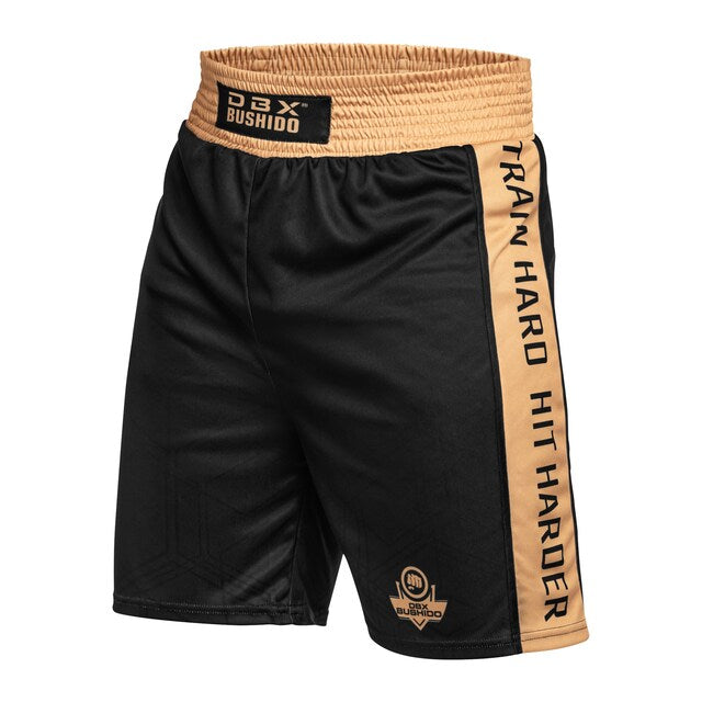 Szorty bokserskie DBX Bushido - Black/Gold