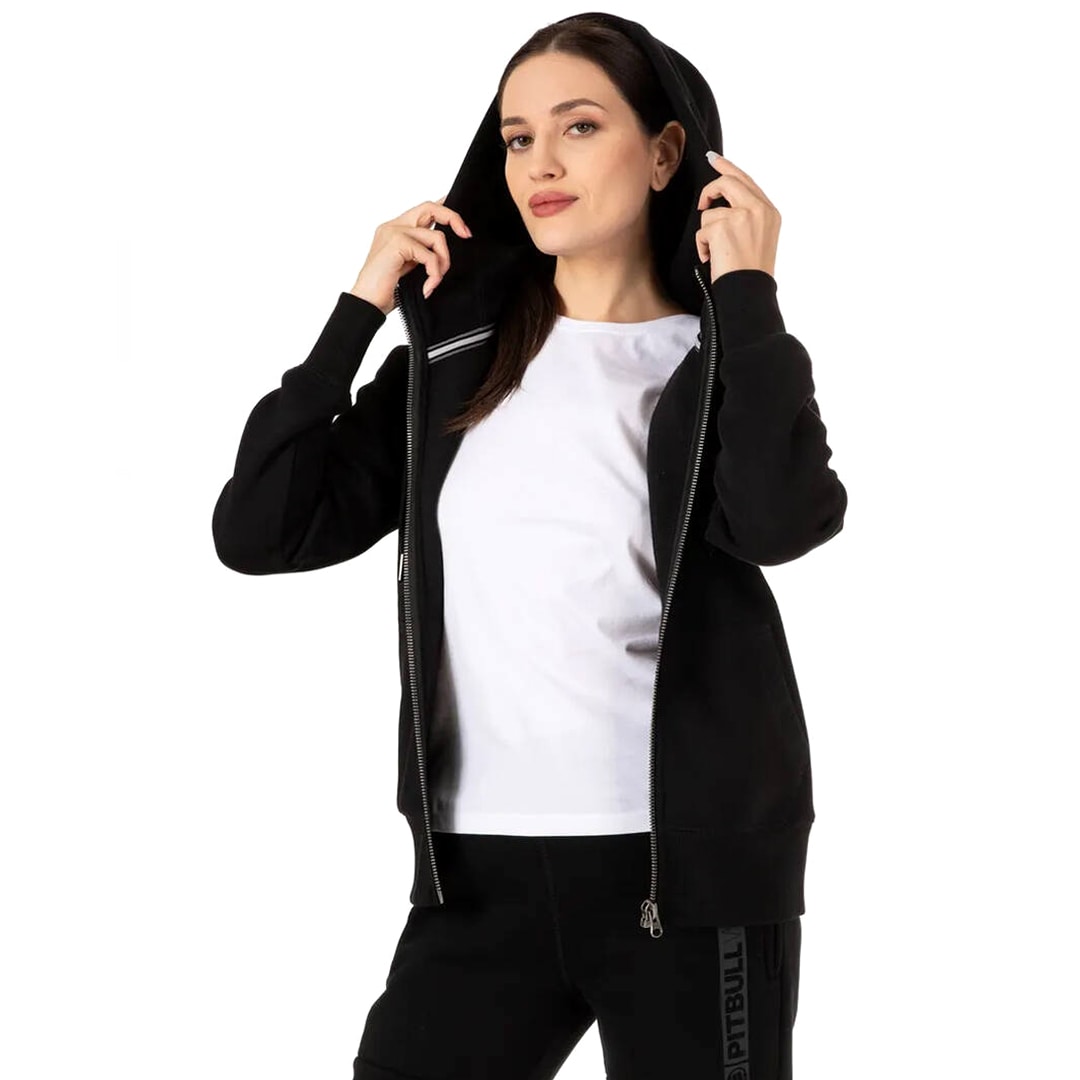 Bluza damska Pitbull Zip Hilltop - Black