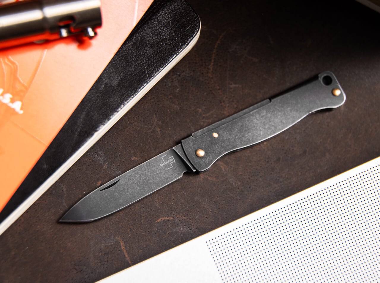 Nóż składany Boker Plus Atlas Mini - Dark
