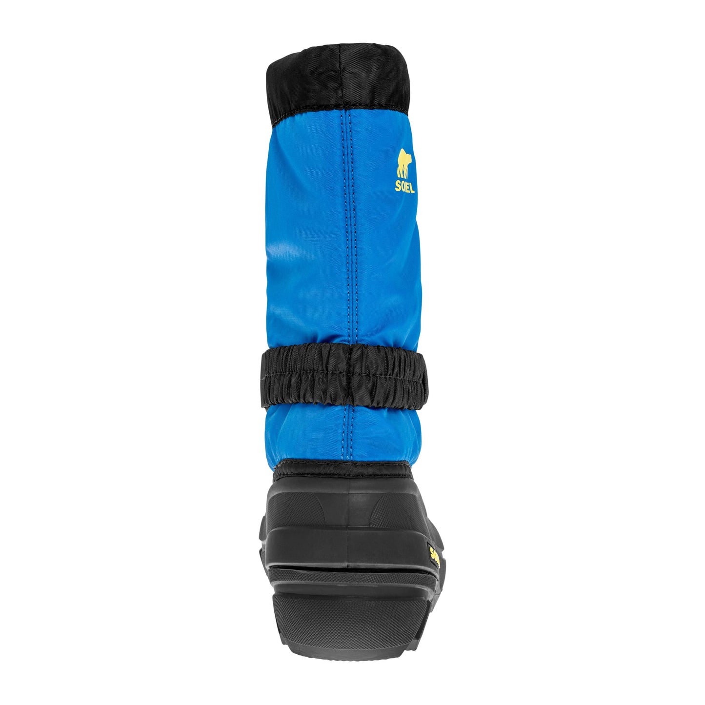 Buty śniegowce dziecięce Sorel Flurry Print Youth Boot - Black/Super Blue