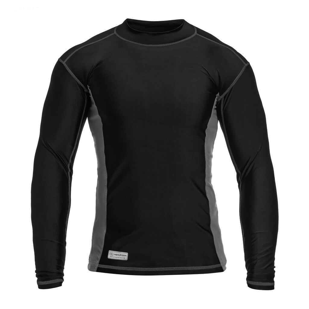 Koszulka termoaktywna Highlander Forces Pro Comp Long Sleeve - Black/Grey