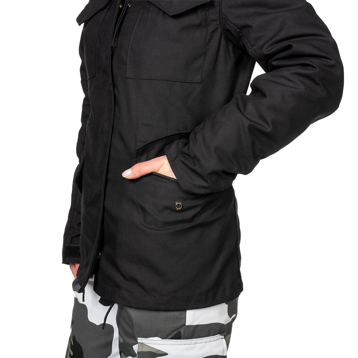 Kurtka damska Brandit M65 Standard Black