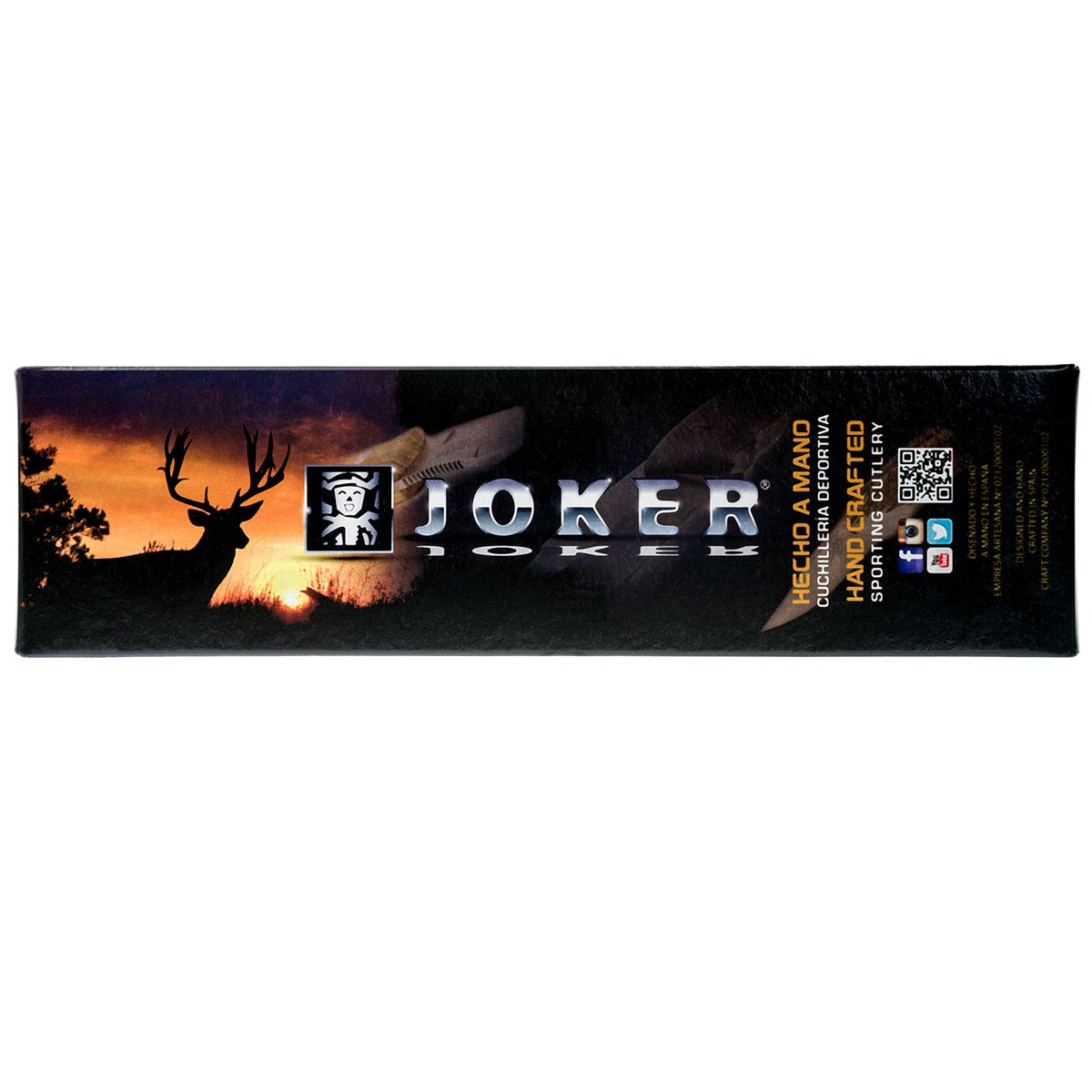 Nóż Joker Bushlore Curly Birch Scandi CL138