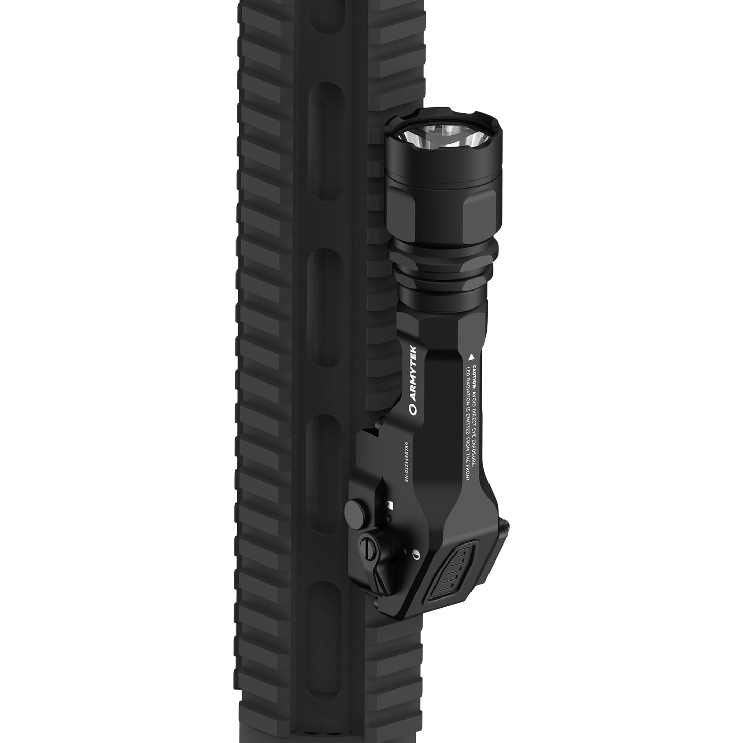 Latarka na broń Armytek Parma C2 Pro Black - 1500 lumenów