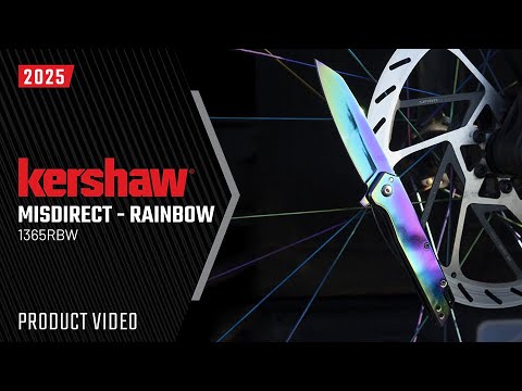 Nóż składany Kershaw Misdirect - Rainbow