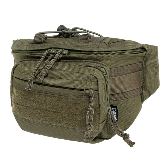 Torba biodrowa Camo Military Gear Kangoo 3 l - Zielona