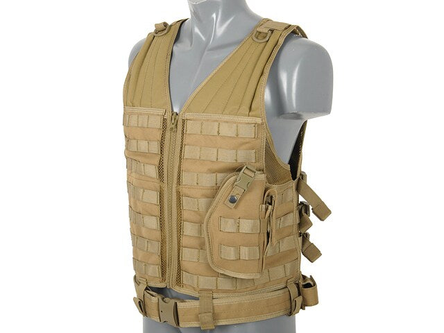 Kamizelka taktyczna 8Fields Light MOLLE - coyote