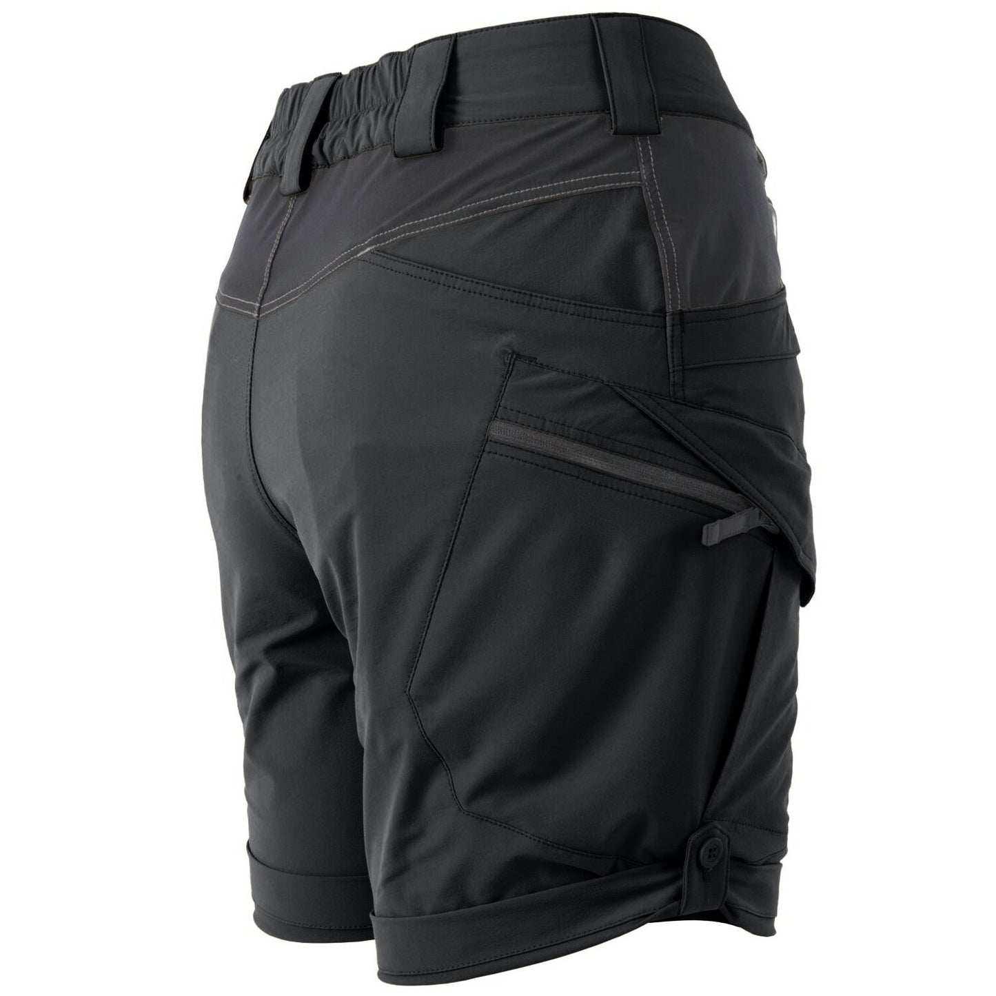 Szorty damskie Helikon OTP Nylon 8,5" - Black/Shadow Grey