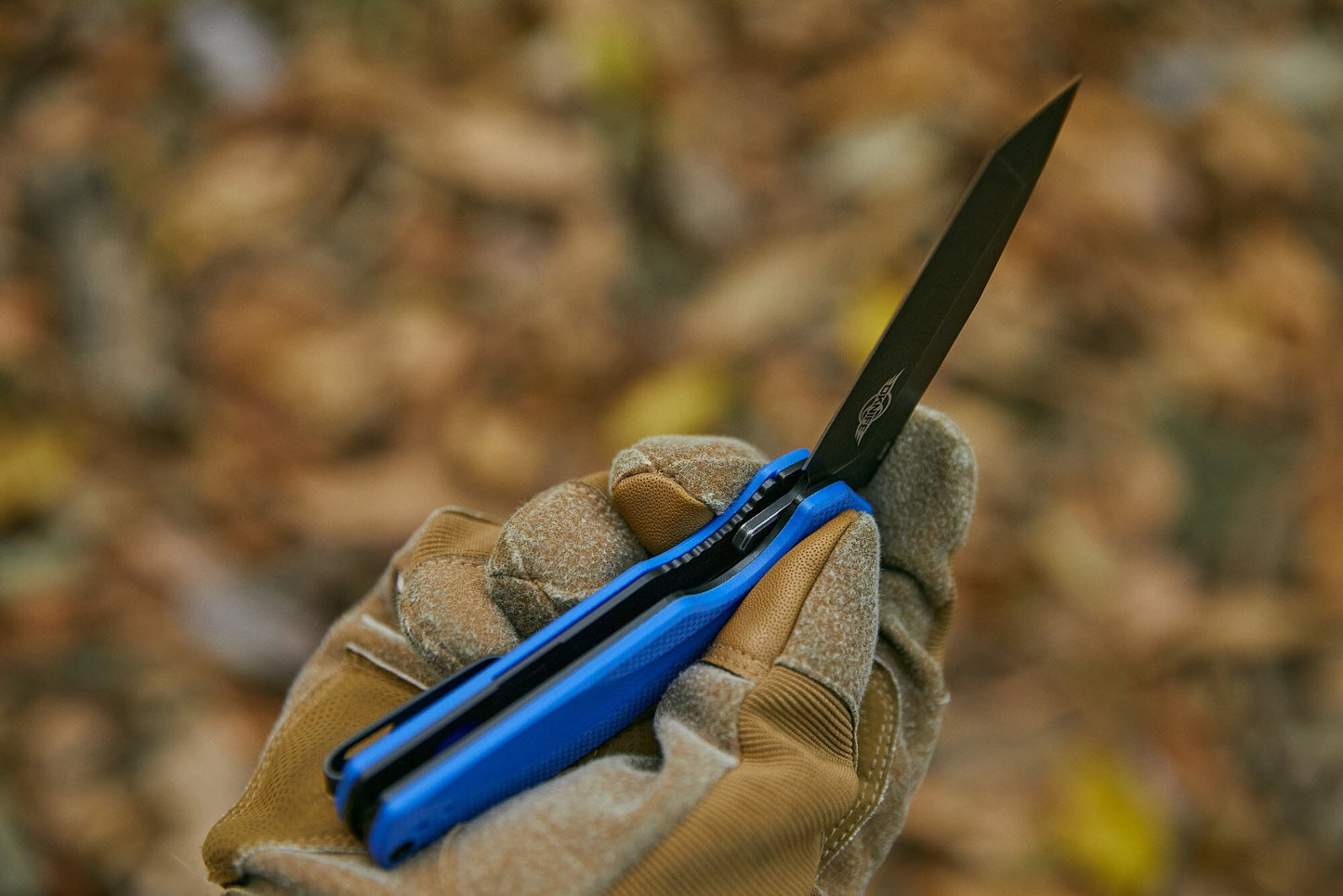 Nóż składany Oknife Ratel Blue - stal nierdzewna 154CM