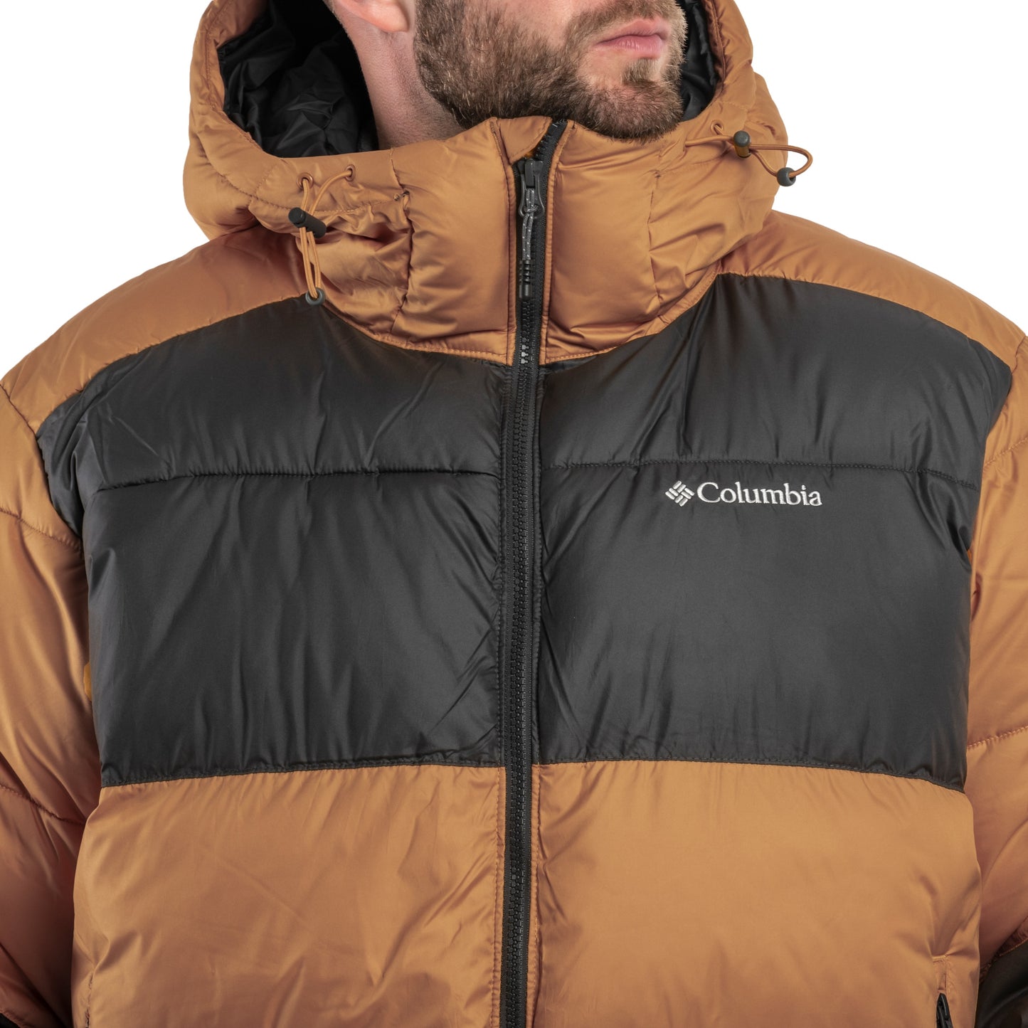 Kurtka Columbia Pike Lake II Hooded - Delta/Black