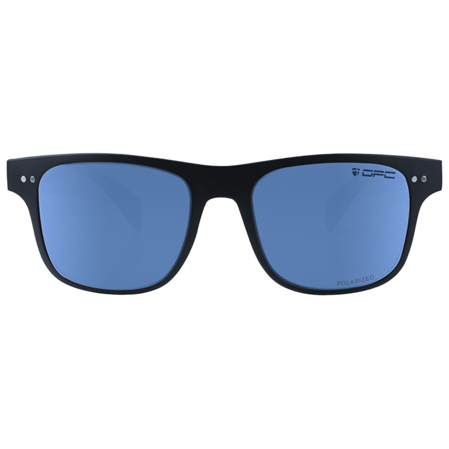 Okulary przeciwsłoneczne OPC Lifestyle J-Bay Matt Black Blue Revo z polaryzacją