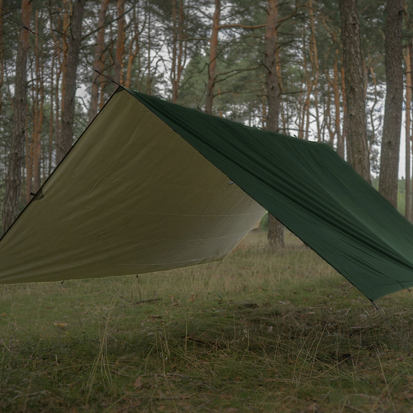 Płachta biwakowa TigerWood Termo Tarp 3 x 4 m - Green