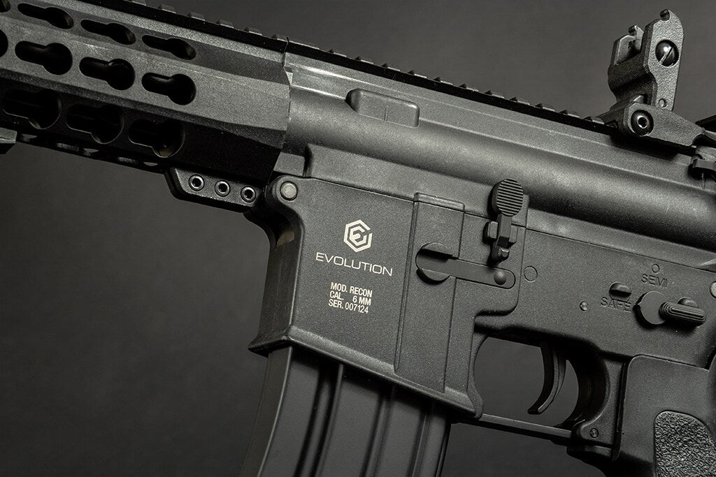 Karabin szturmowy Evolution Recon Superlite 10" Silent Ops Carbontech - Black