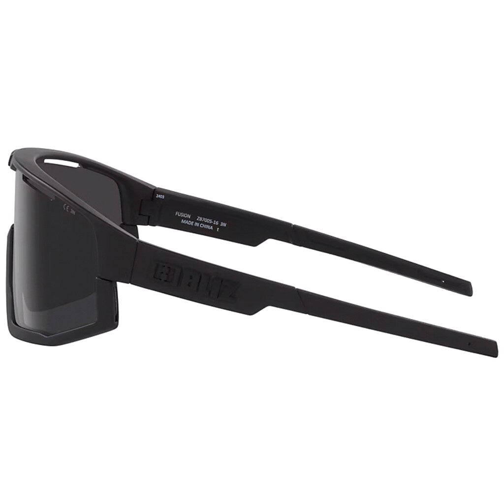 Okulary przeciwsłoneczne Bliz Fusion - Matte Black/Smoke