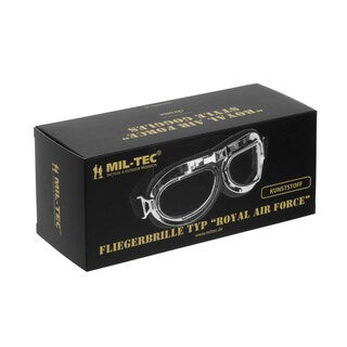 Gogle lotnicze Mil-Tec RAF - Chrome