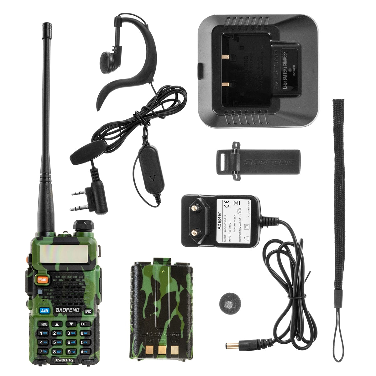 Radiotelefon Baofeng UV-5R HTQ 5W Camo
