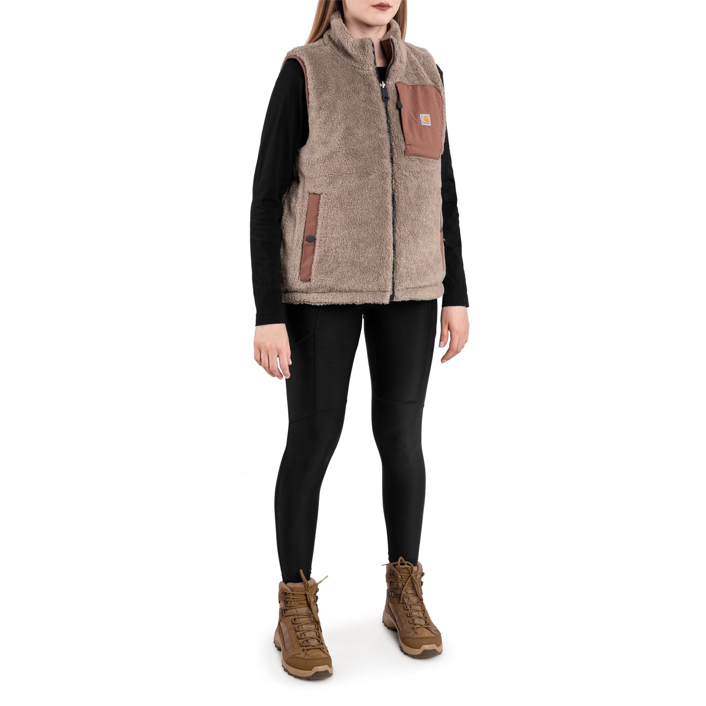 Bezrękawnik damski Carhartt Montana Relaxed Fit Insulated Vest - Nutmeg