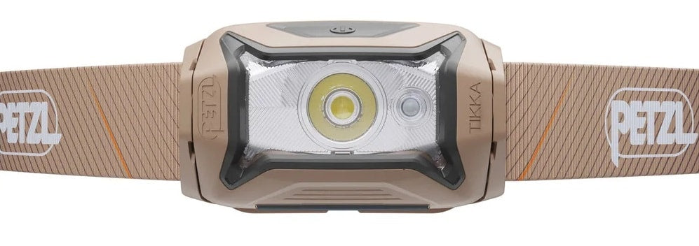 Latarka czołowa Petzl Tikka Core Brown - 450 lumenów