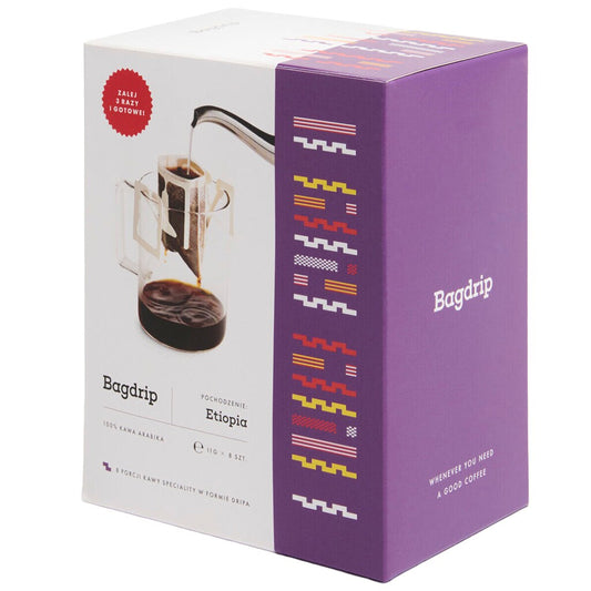 Kawa mielona Bagdrip Etiopia - 8 saszetek 11 g