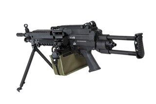 Karabin maszynowy AEG Specna Arms SA-F249 Para Flex Gate X-ASR - Black