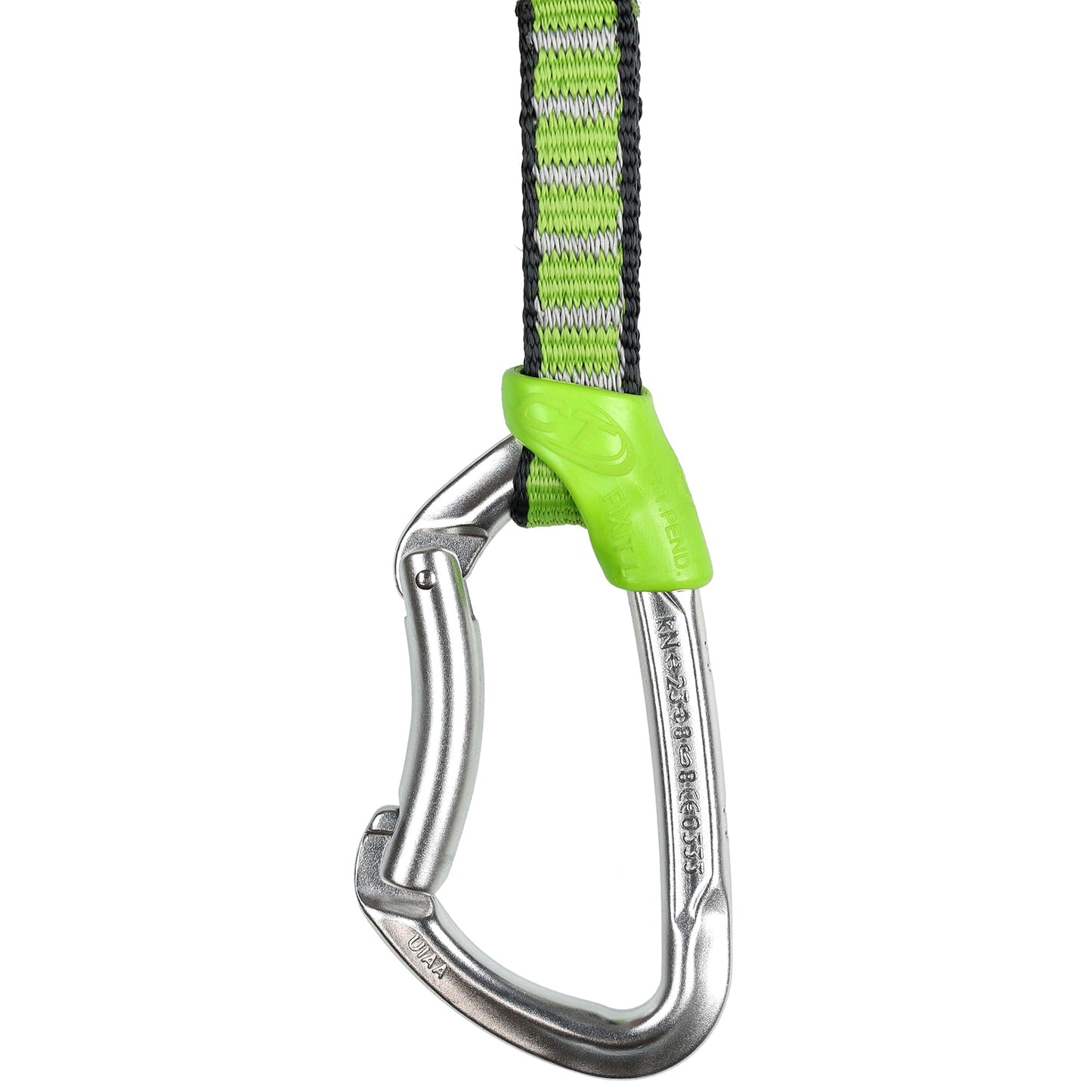 Ekspres wspinaczkowy Climbing Technology Lime Set NY 17 cm - Silver
