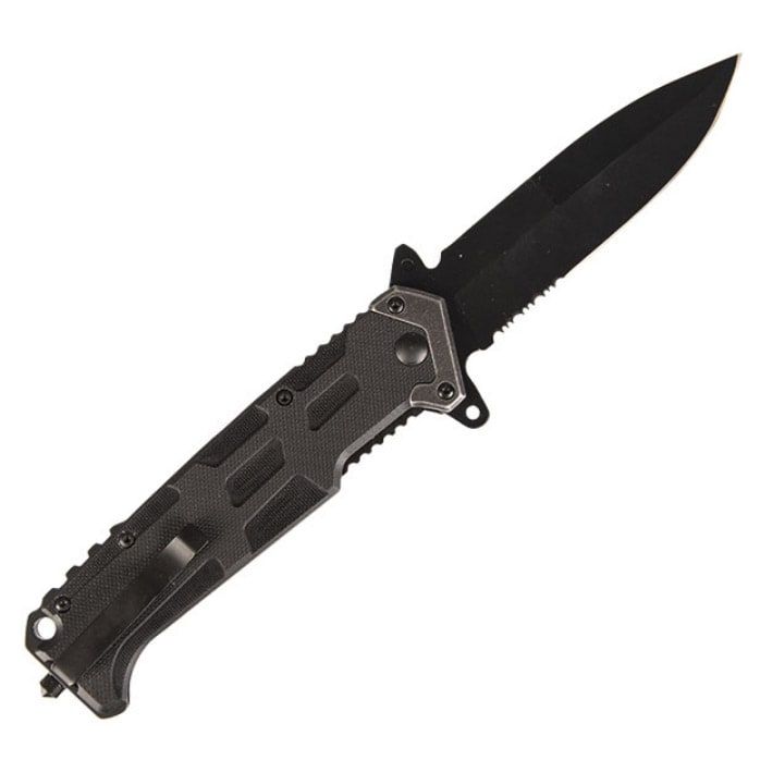 Nóż składany Mil-Tec Assault G10 Black