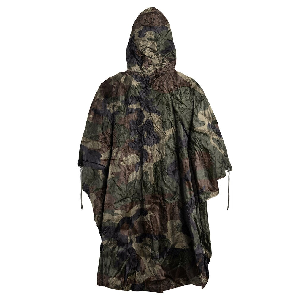 Ponczo Mil-Tec US Rip-Stop - Woodland