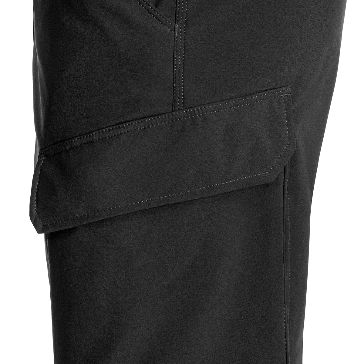 Spodnie ocieplane Mil-Tec Softshell Explorer wodoodporne - Black