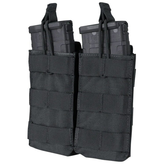 Podwójna ładownica Condor Double M4/M16 Open Top Mag Pouch Black