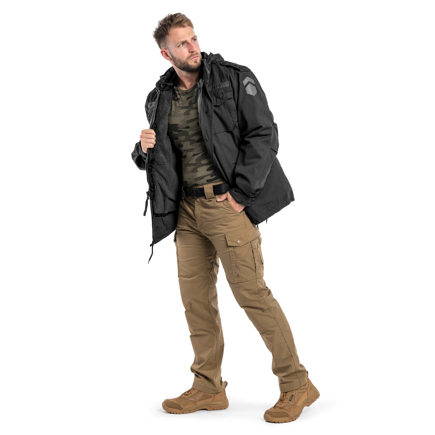 Kurtka Surplus M65 Giant Regiment - Black