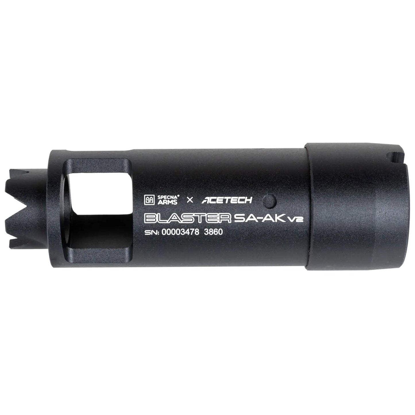 Tłumik Tracer Specna Arms x AceTech Blaster SA-AK v2 - Black