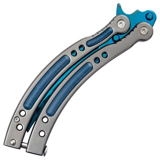 Nóż składany motylek Joker CS:GO - Blue Upgraded