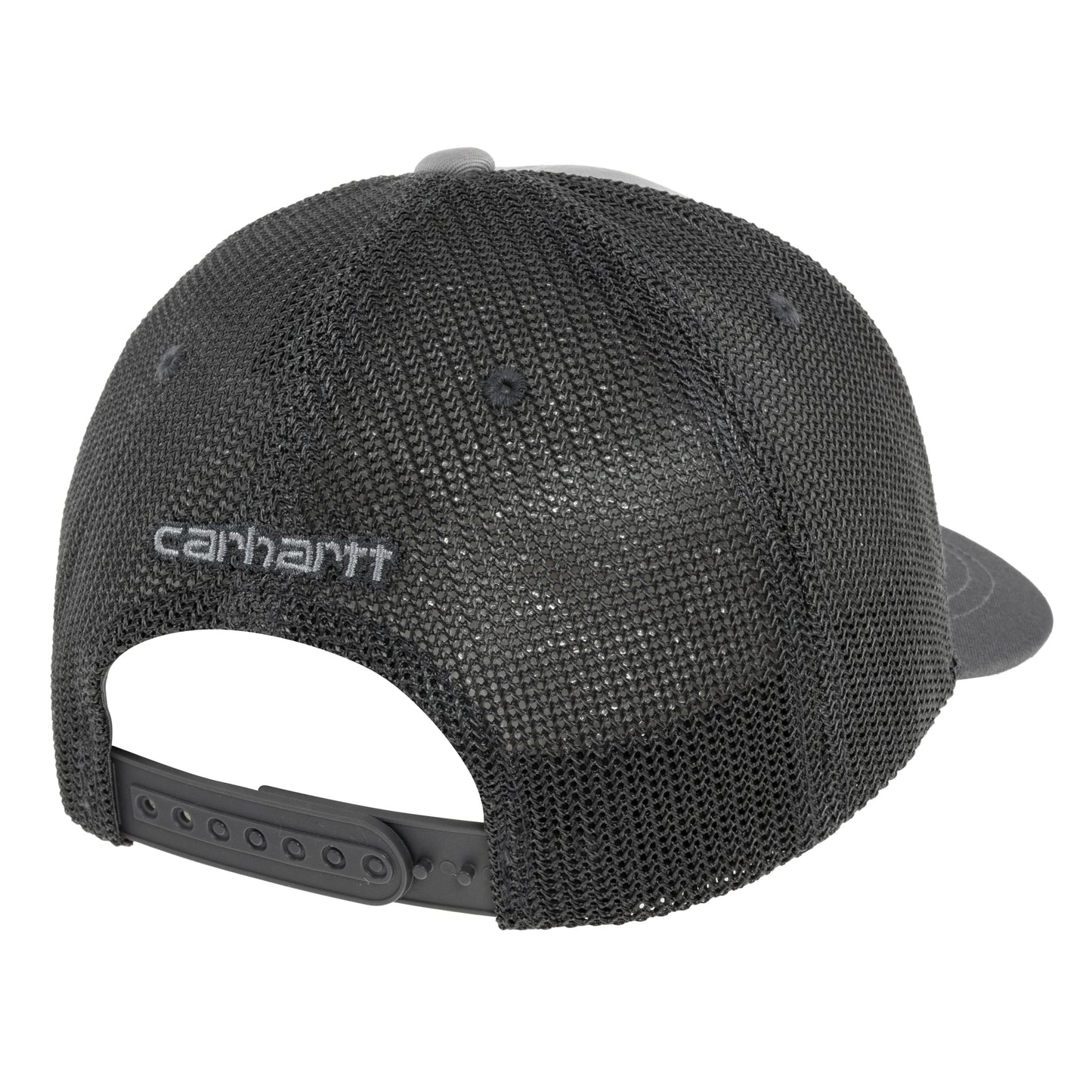 Czapka z daszkiem Carhartt Twill Mesh Back Logo - Asphalt