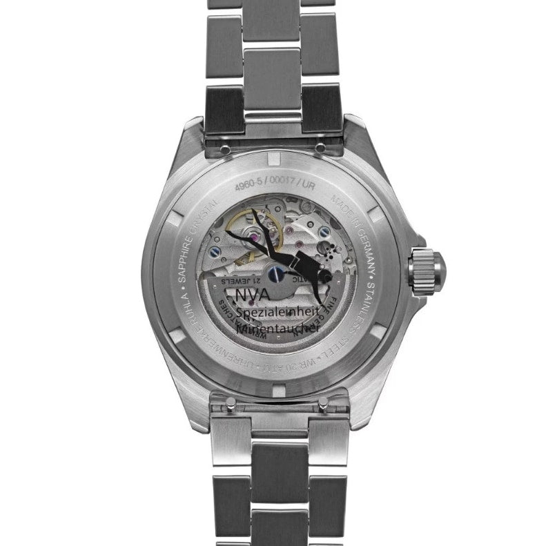 Zegarek Ruhla NVA Kommando Minentaucher Automatic Set Blue