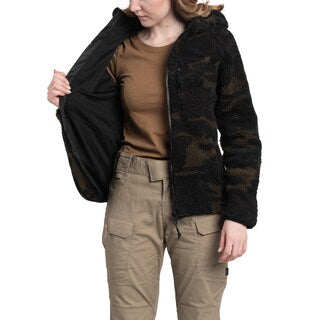 Kurtka damska Brandit Teddyfleece Jacket - Woodland
