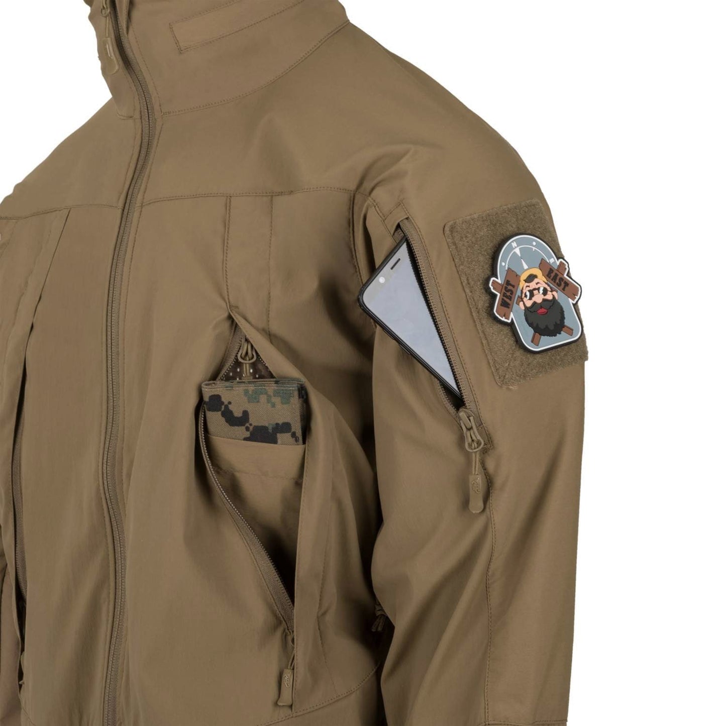 Kurtka Helikon Blizzard StormStretch - Mud Brown