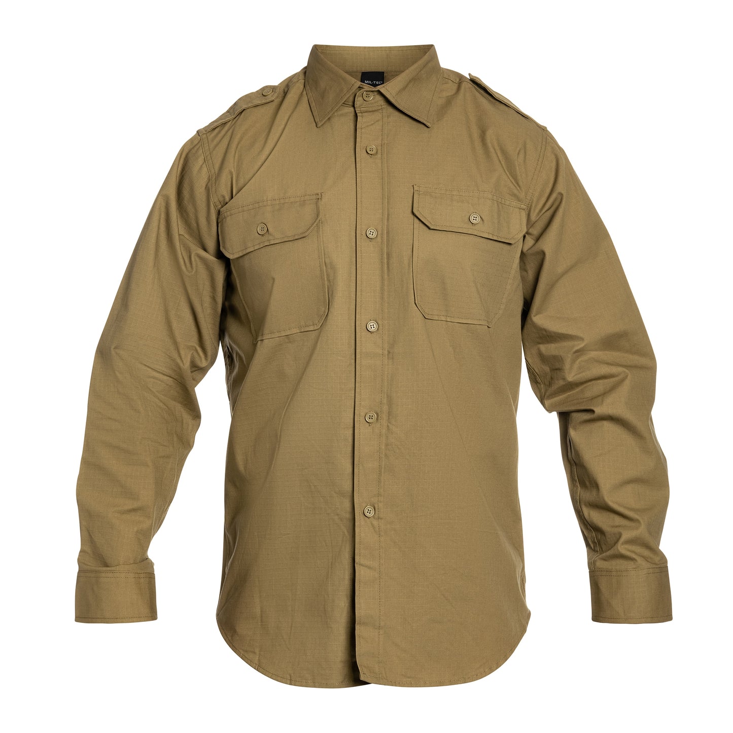 Koszula taktyczna Mil-Tec Ripstop Long Sleeve - Coyote