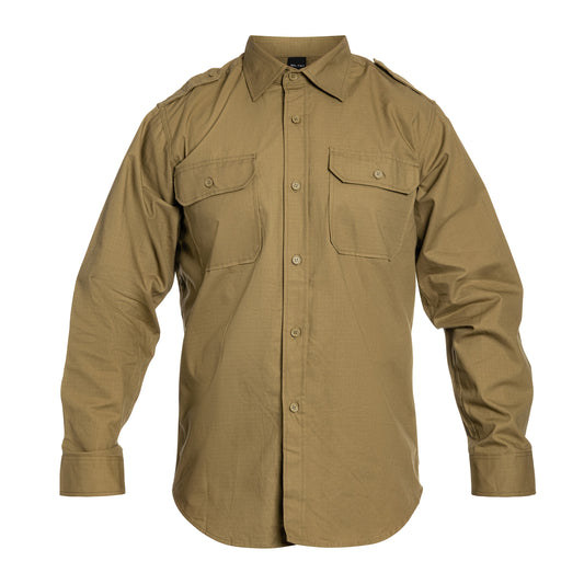 Koszula taktyczna Mil-Tec Ripstop Long Sleeve - Coyote