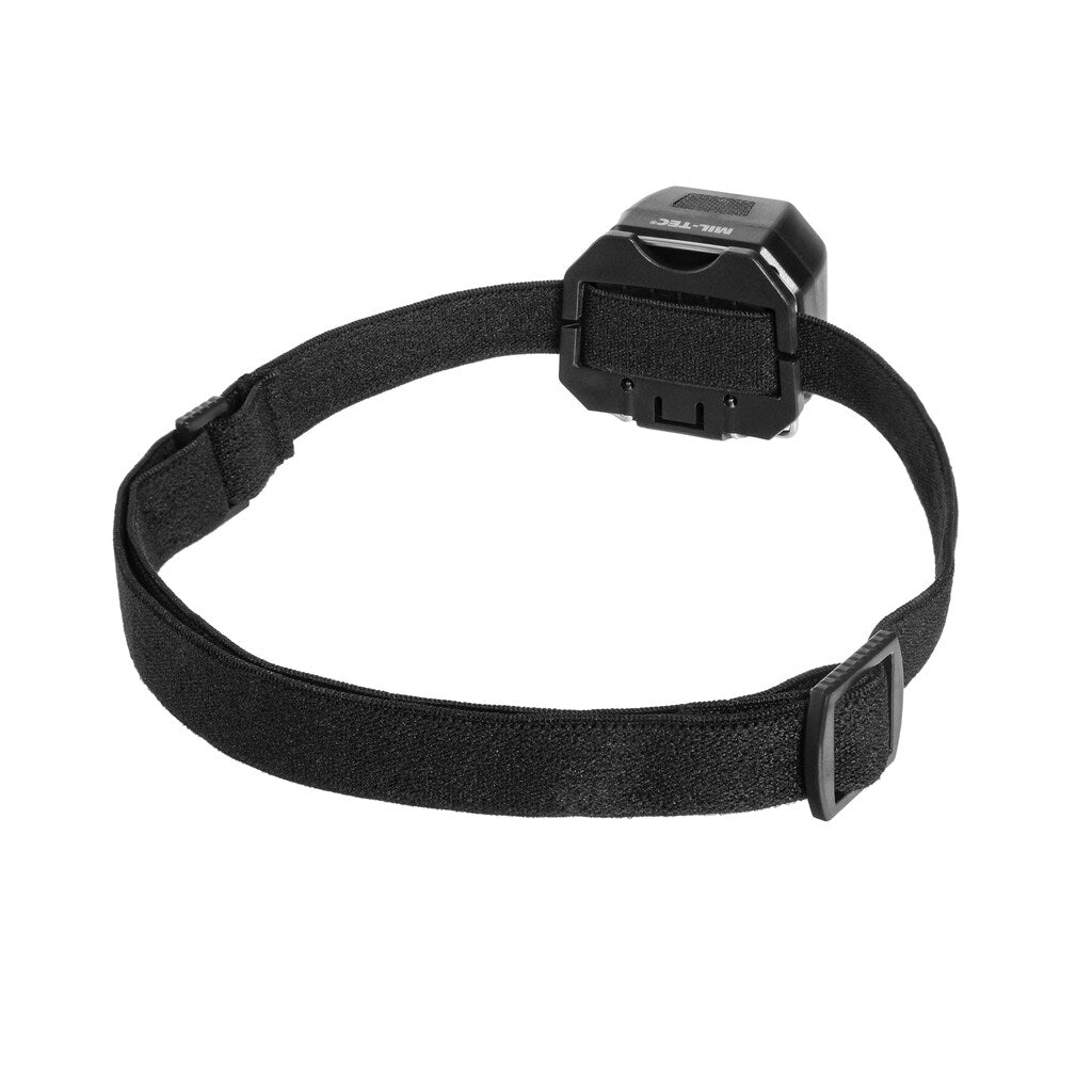 Latarka czołowa Mil-Tec Rechargeable Headlamp Black - 80 lumenów