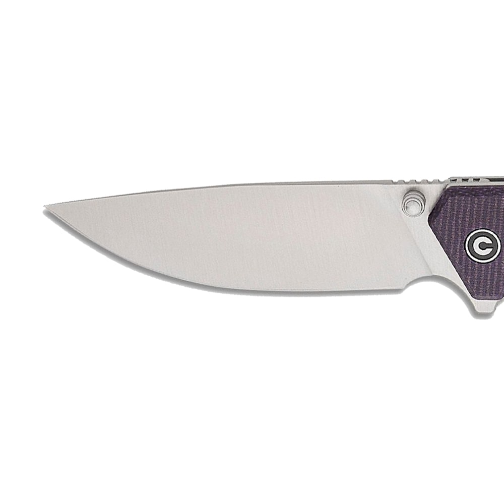 Nóż składany Civivi Merit - Satin/Purple Canvas Micarta