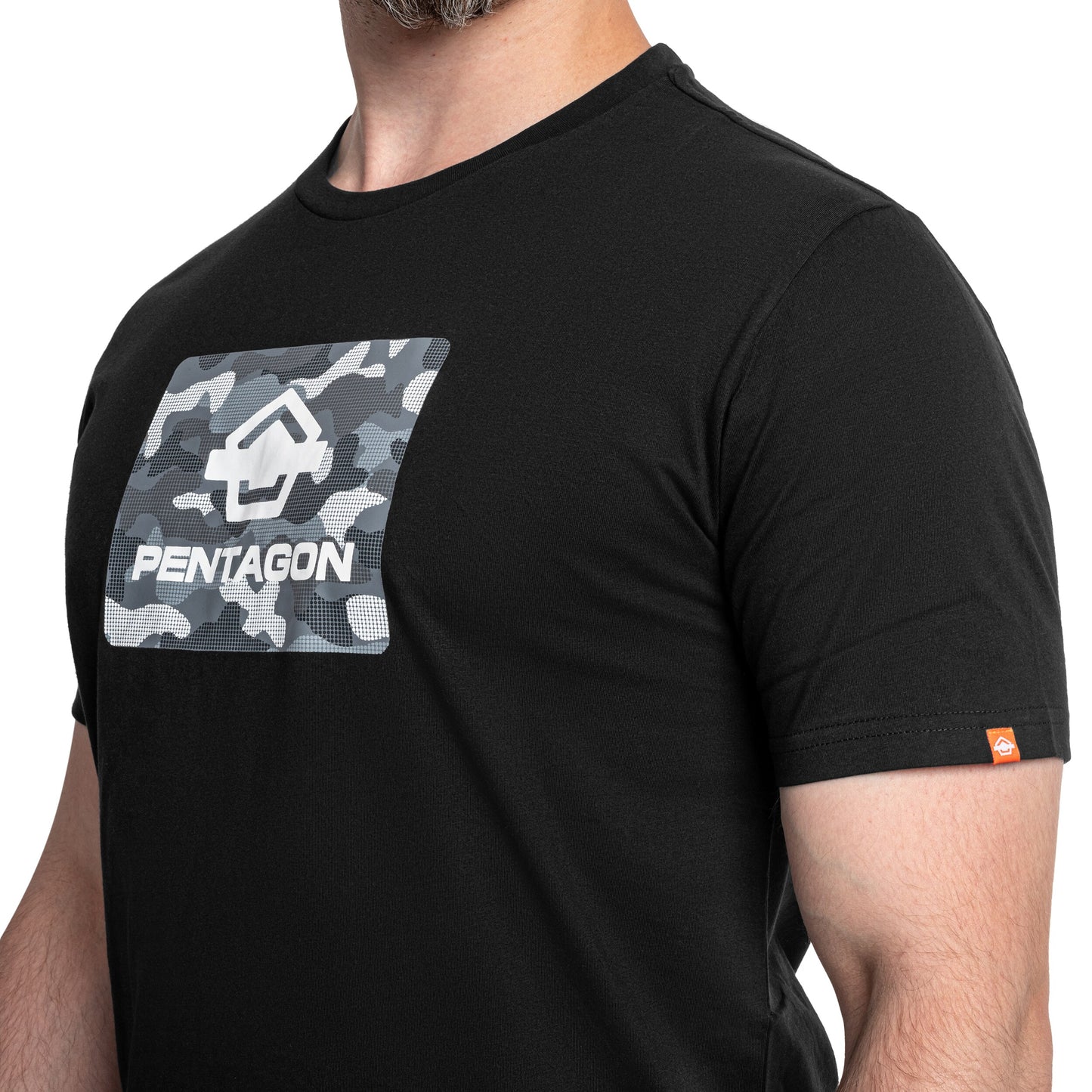Koszulka T-Shirt Pentagon Ageron "Spot Camo" - Black