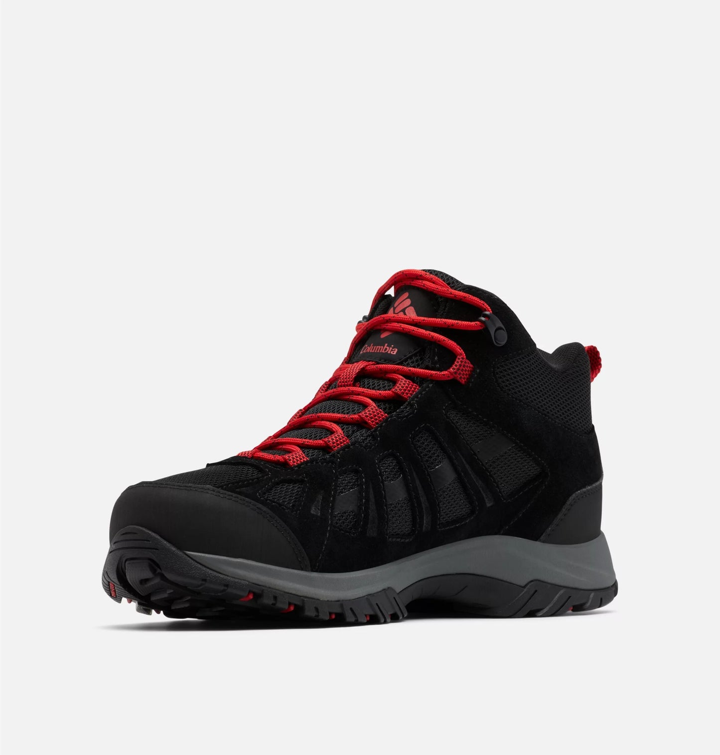 Buty Columbia Redmond III Mid Waterproof - Black/Mountain Red