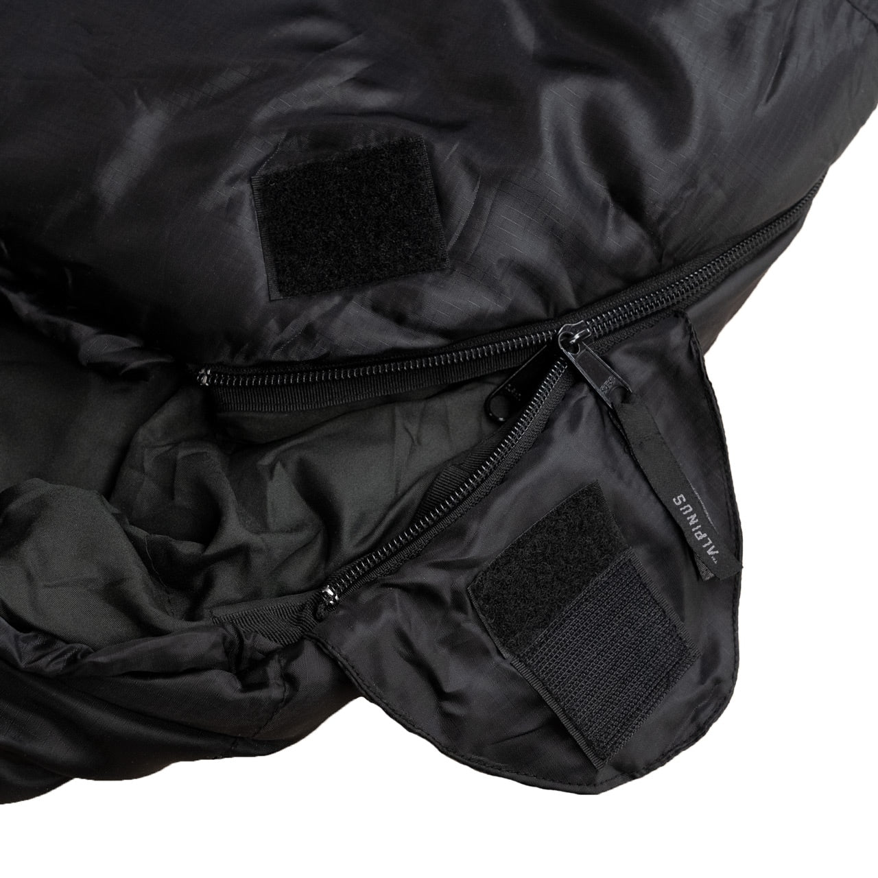 Śpiwór Alpinus Classic 1250 g Czarny - lewy