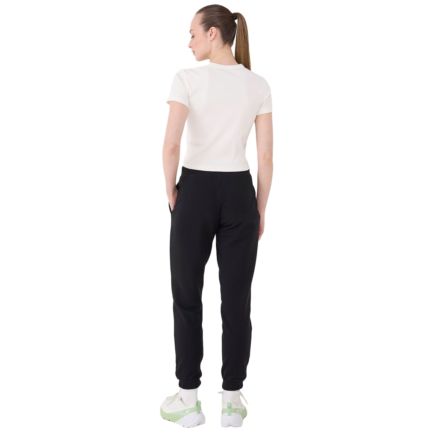 Spodnie dresowe damskie 4F F1138 - Czarne