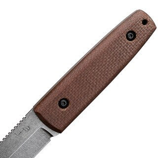 Nóż LKW Modern Pukko - Brown Micarta
