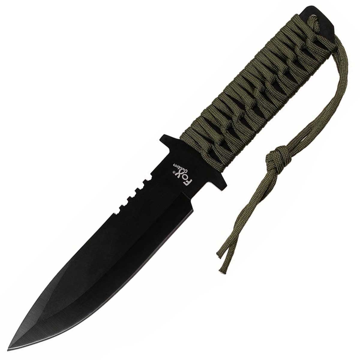 Nóż MFH Fox Outdoor Paracord Handle - Olive