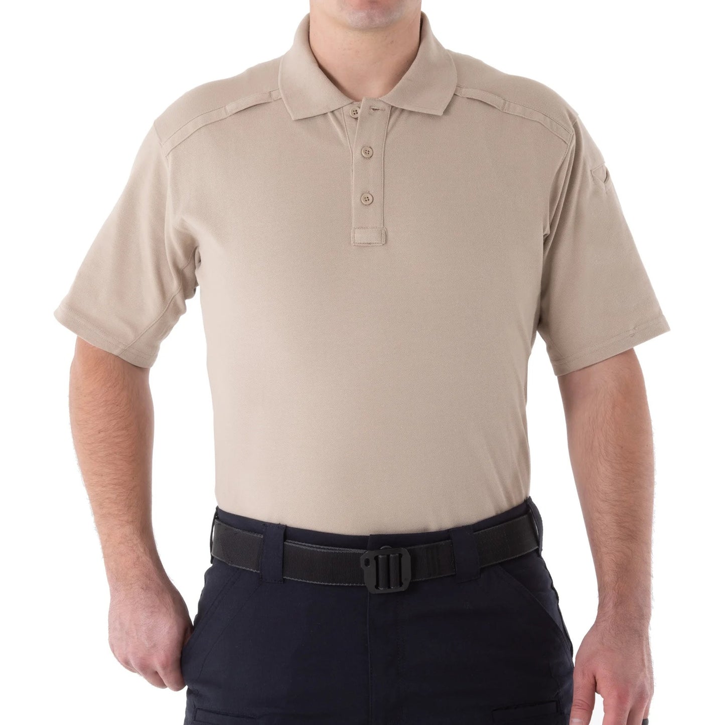 Koszulka polo First Tactical Cotton - Khaki