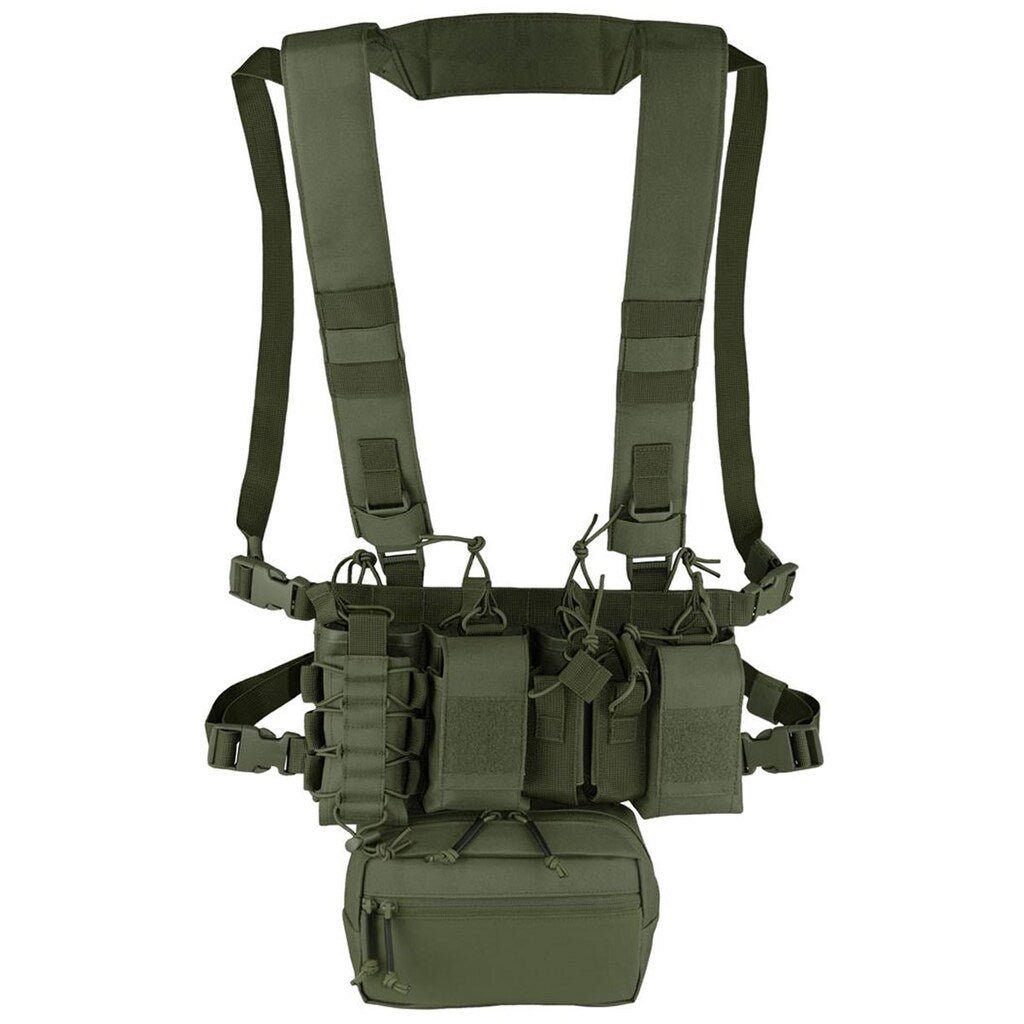 Kamizelka taktyczna Camo Military Gear Storm Chest Rig - Olive